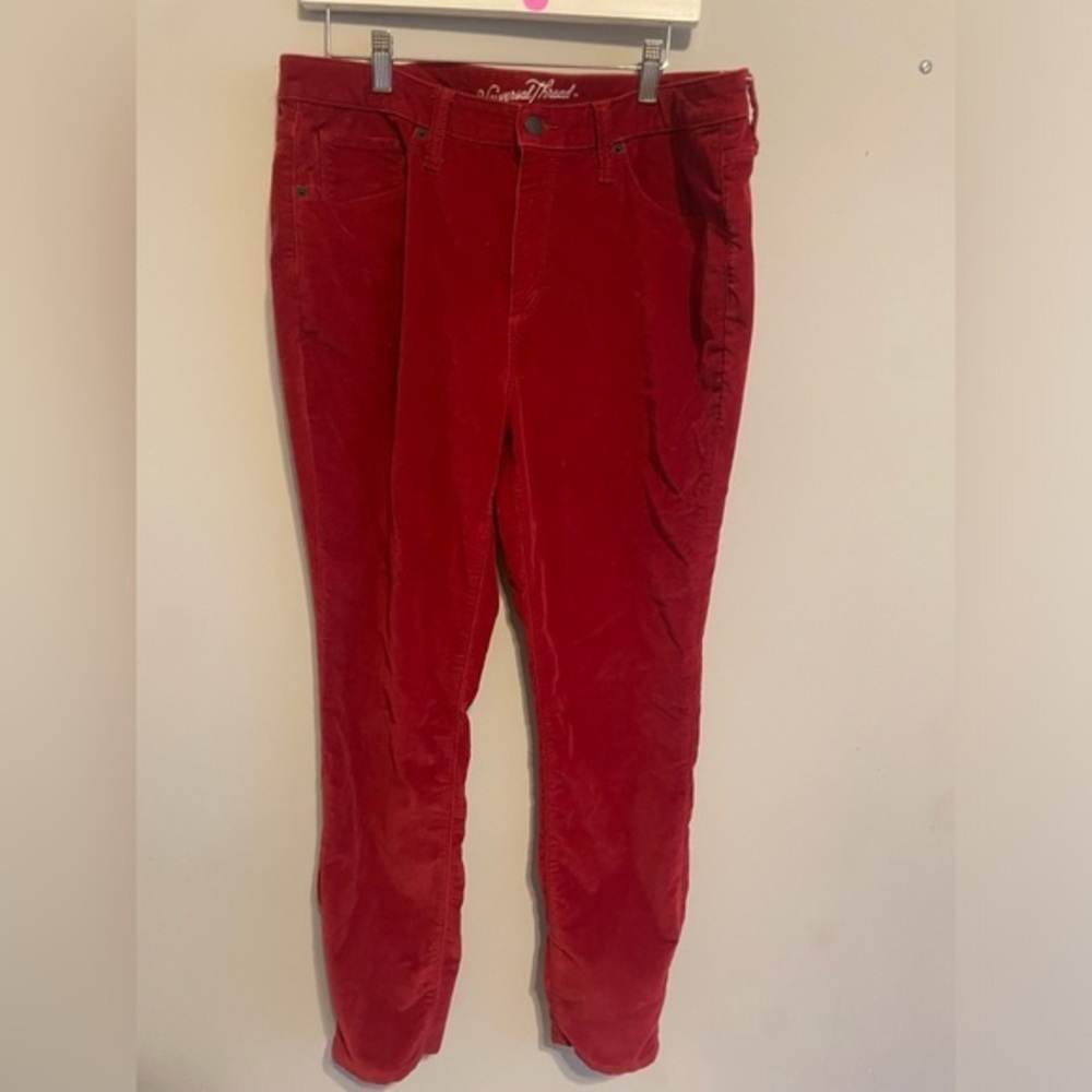 Universal Thread Velvet Ankle Skinny Pants‎ Size 16/33R
